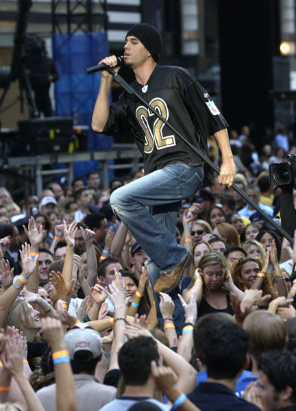 2002 NFL Kickoff Weekend Featuring Bon Jovi in Times Square - Concert